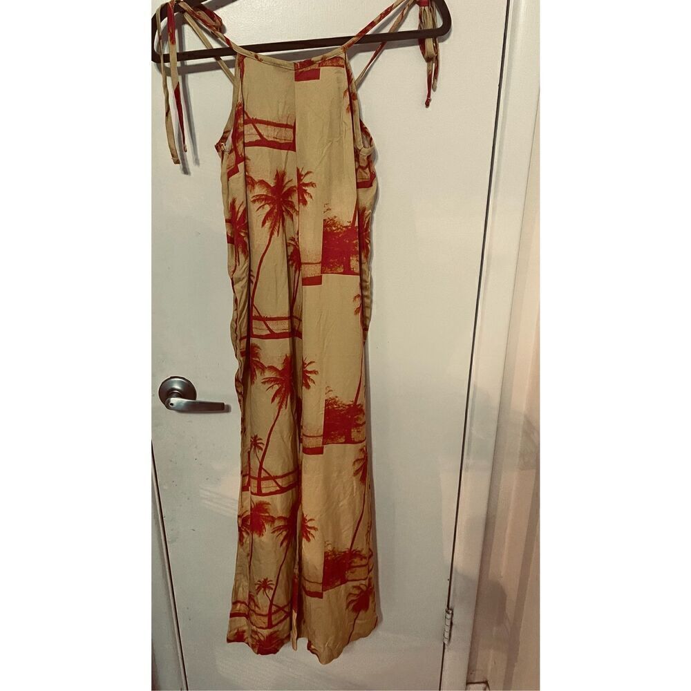 Urban Outfitters Tropical Palm Tree Romper Womens SZ 4 New - Picture 11 of 14